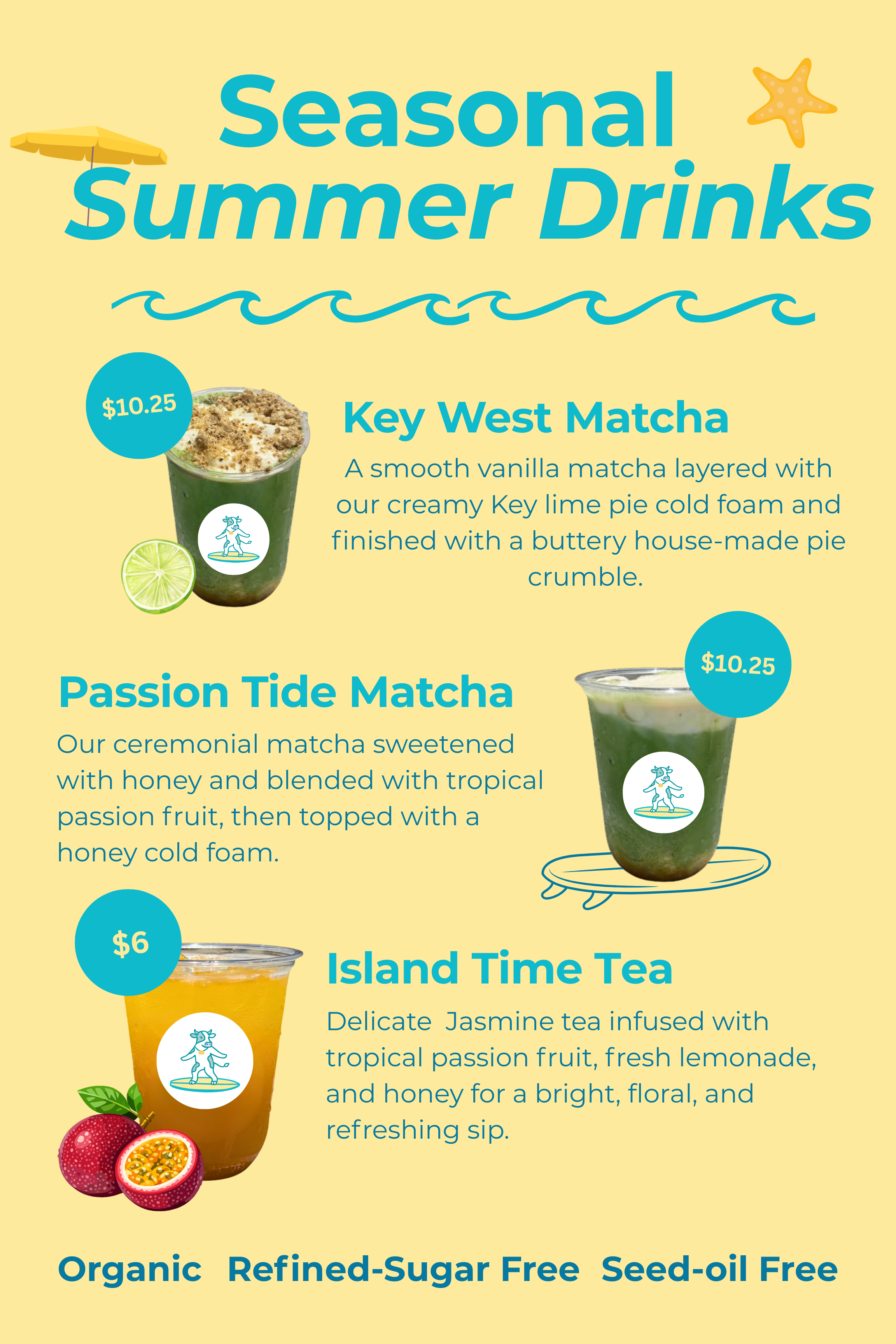 Taher’s Bottled Lemonades & Teas