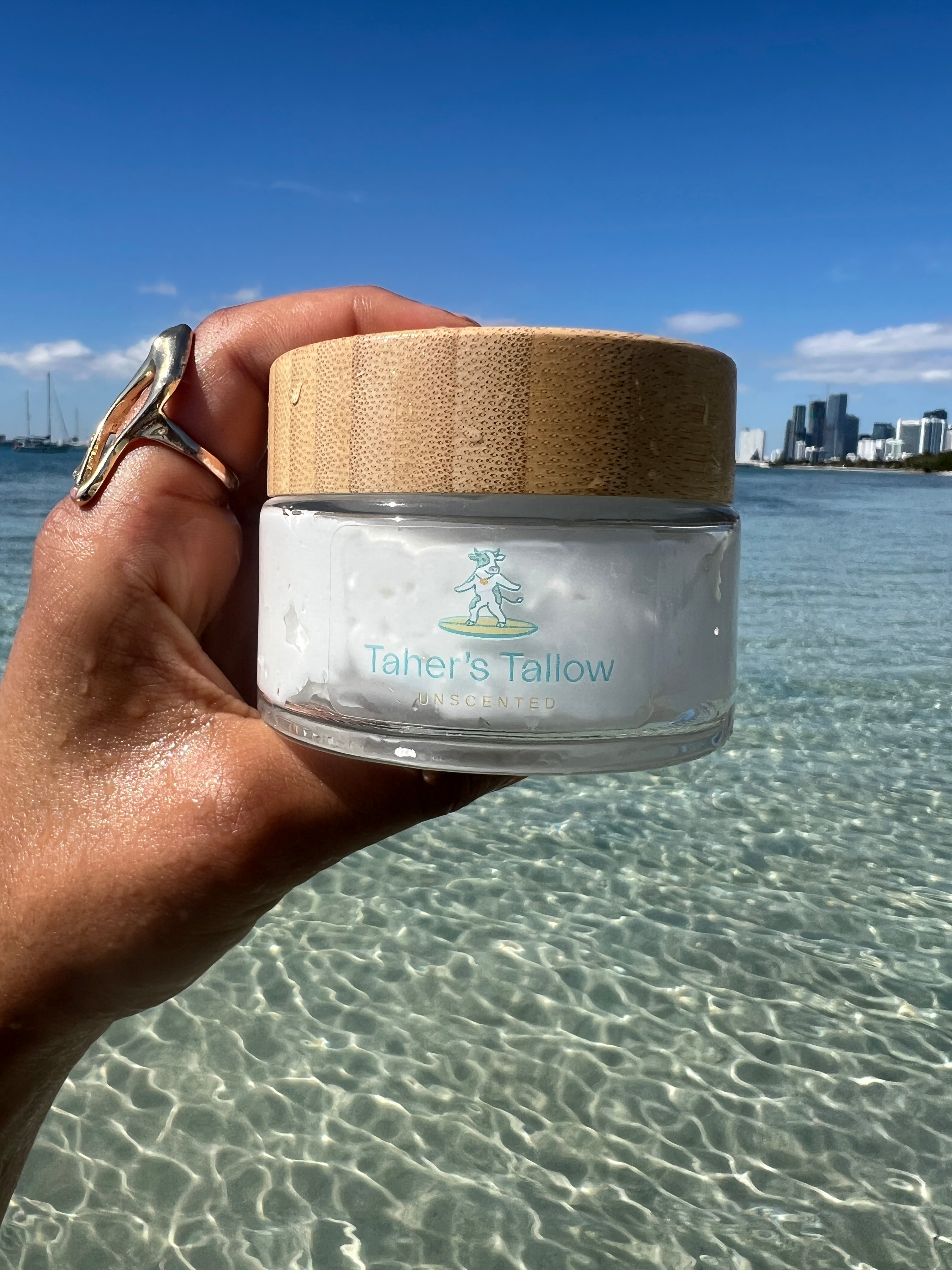 Taher's Organic Tallow Moisturizer- Unscented