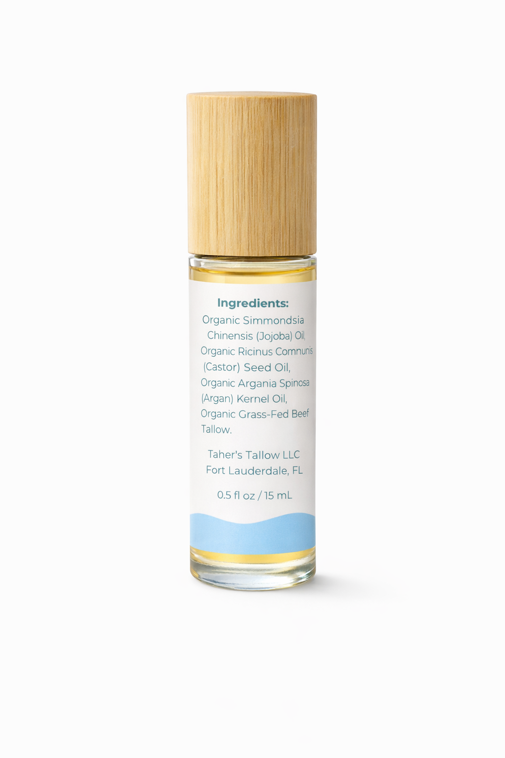 Taher's Organic Jumbo Tallow Infused Lip Oil