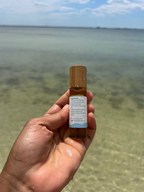 Taher's Organic Jumbo Tallow Infused Lip Oil